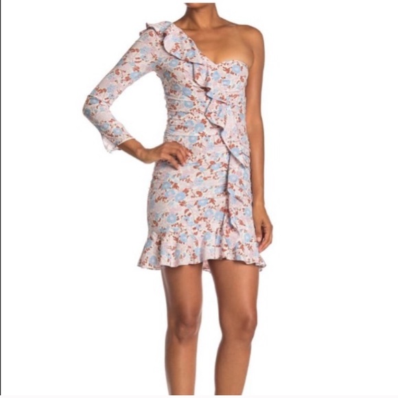 Veronica Beard Cass One Shoulder Dress New With Tags Size 10